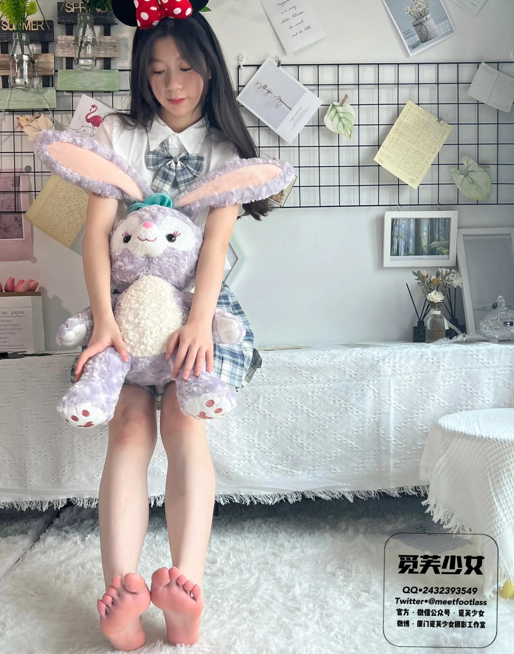 [觅芙少女]NO.003 风中摇曳的JK制服与18岁的青春一起绽放 [151P]插图5